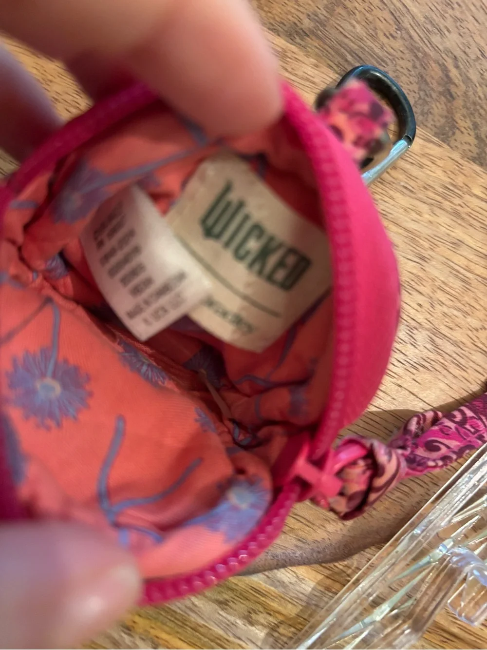 Vera Bradley wicked zip coin pouch